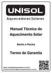 Manual de Aquecimento Solar e Termo de