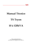 Manual Técnico TS Tryon 10 á 120kVA