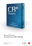 Manual Técnico da plataforma CR+ Teclado