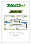 Manual técnico de ajuste do software para o sistema BORA