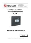 Ac&ccedil;&otilde;es que realiza o utilizador na central