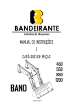 manual de instru&ccedil;&otilde;es e cat&aacute;logo de pe&ccedil;as 450 550