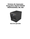 Sistema de impressão fotográfica digital KODAK PROFESSIONAL