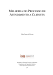 melhoria do processo de atendimento a clientes