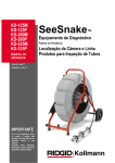 SeeSnake™ Equipamento de Diagnóstico