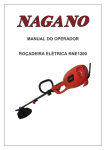 manual do operador roçadeira elétrica rne1200
