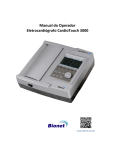 Manual do Operador Eletrocardi&oacute;grafo CardioTouch 3000