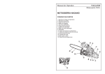 Manual do Operador NAGANO Motosserra 3816