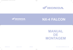 NX-4 FALCON MANUAL DE MONTAGEM