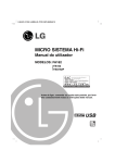 MICRO SISTEMA Hi-Fi Manual do utilizador