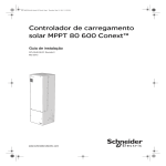 Controlador de carregamento solar MPPT 80