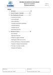 SISTEMA DE GEST&Atilde;O DA QUALIDADE Manual do Propriet&aacute;rio