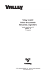 Valley Select2 Painel de comando Manual do proprietário