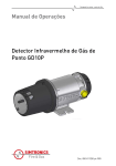 Manual de Opera&ccedil;&otilde;es Detector Infravermelho de G&aacute;s de Ponto