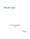 Guia de Instalação do Nimsoft Server