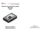 Manual condicionador de sinal SD20 [PTBR]