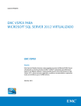 EMC VSPEX PARA MICROSOFT SQL SERVER 2012 VIRTUALIZADO