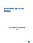 CA ARCserve Backup para Windows Guia do Usuário do Dashboard