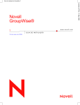 Novell GroupWise®