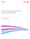 Guia de digitalização TWAIN Usuário de Windows