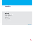 Guia do Usuário do Novell Vibe OnPrem 3
