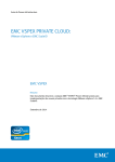 EMC VSPEX PRIVATE CLOUD: