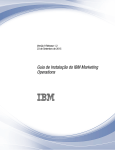 Guia de Instalação do IBM Marketing Operations