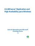 Guia de Operações para Microsoft Exchange Server do