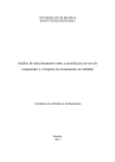 Análise do relacionamento entre a autoeficácia no uso do