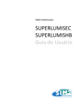 SUPERLUMISEC SUPERLUMISHB Guia do Usuário