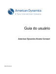 Guia do usuário - American Dynamics