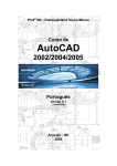 Autocad 2002/2004 - Desenvolvida por Chateaubriand Vieira Moura