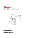 Configurações da impressora