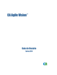 CA Agile Vision - Guia do Usuário