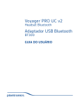 Voyager® PRO UC v2 Adaptador USB Bluetooth