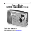 C&acirc;mera Digital KODAK EASYSHARE CX4200 Guia do usu&aacute;rio