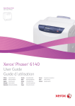 Guia do usuário da impressora a laser em cores Phaser 6140