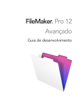 FileMaker Pro 12 Advanced Guia de desenvolvimento