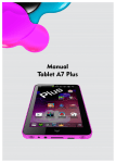 Manual Tablet A7 Plus - Facilit Moveis e Eletro
