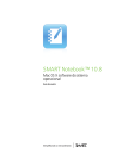 SMART Notebook 10.8 | Mac OS X software do sistema | Guia do