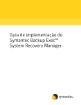 Guia de implementação do Symantec Backup Exec™ System