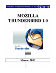 Guia do Usuário - thunderbird