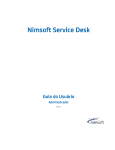 Guia do Usuário do Nimsoft Service Desk