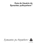Guia do Usu&aacute;rio do Symantec pcAnywhere&trade;
