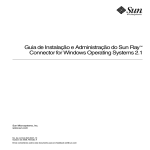 Guia de Instalação e Administração do Sun Ray Connector for