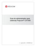 Guia do administrador para sistemas Polycom CX7000, versão 1.1