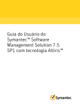 Guia do Usuário do Symantec™ Software Management Solution 7.5