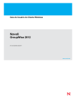Guia do Usuário do GroupWise 2012 Windows Client