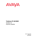 Telefone IP 4610SW Versão 2.2 Guia do Usuário