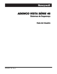 ADEMCO VISTA SÉRIE 48 - EHSI Com. e Serv. de Eletr.